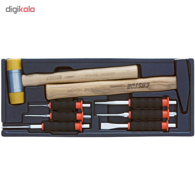 مجموعه 8 عددی قلم و چکش کاستور مدل HP-12008S