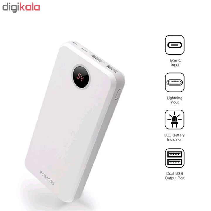 شارژر همراه روموس مدل Horus ظرفیت 20000 میلی آمپرساعت thumb 2 12