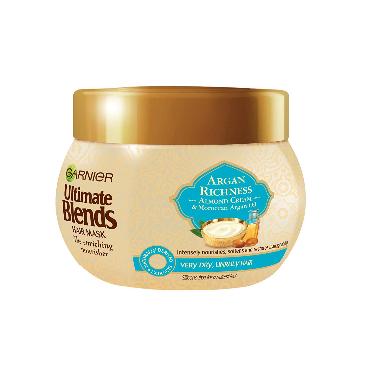 ماسک مو گارنیه سری Ultimate Blends مدل Argan Richness حجم 300 میلی لیتر