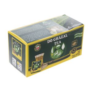 نقد و بررسی چای سبز کیسه ای دوغزال بسته 25 عددی توسط خریداران