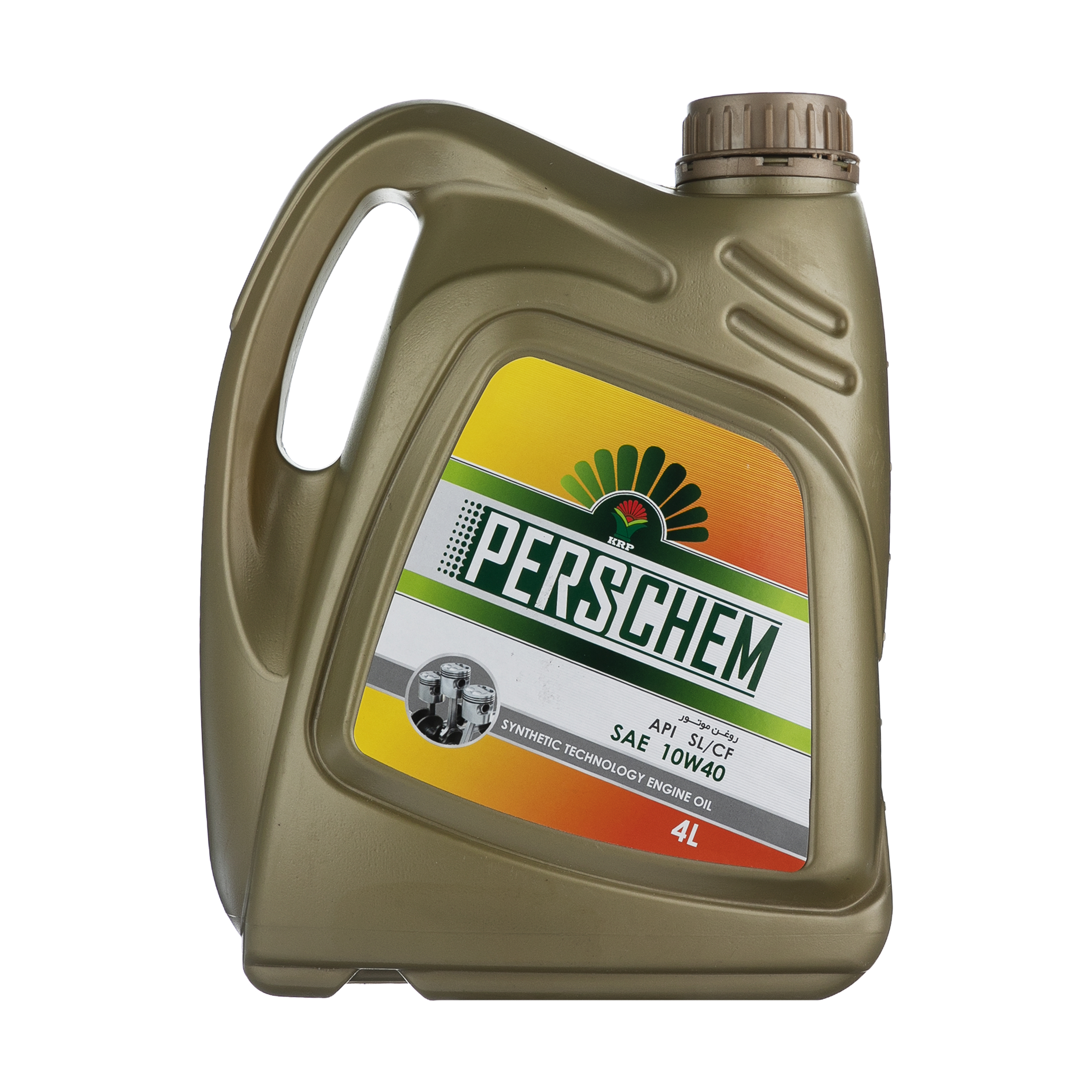 روغن موتور خودرو پرس کم مدل SL/CF 10W40 حجم 4000 میلی لیتر