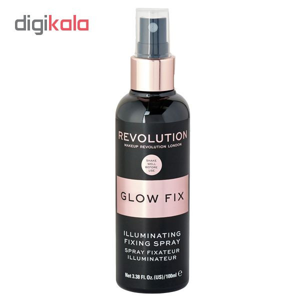 اسپری تثبیت کننده آرایش رولوشن مدل Illuminating حجم 100 میلی لیتر