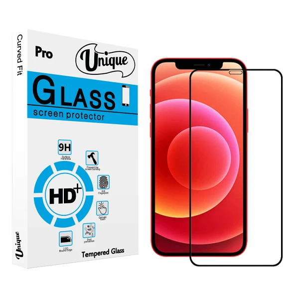 محافظ صفحه نمایش سرامیکی يونيک مدل +Clear مناسب برای گوشی موبایل اپل iphone 12pro Max