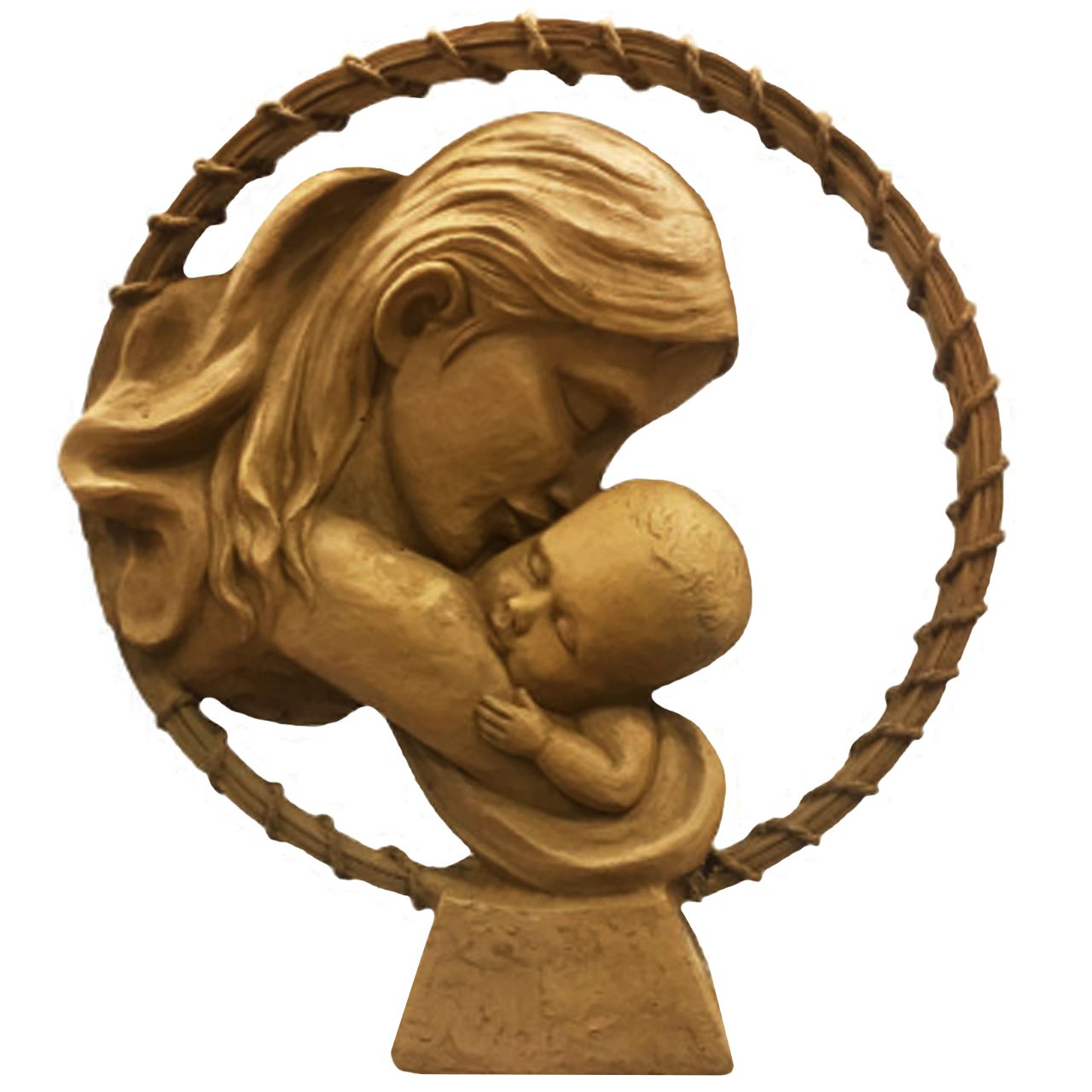 مجسمه لیلپار طرح مهر مادر و فرزند مدل DKH-1030 K