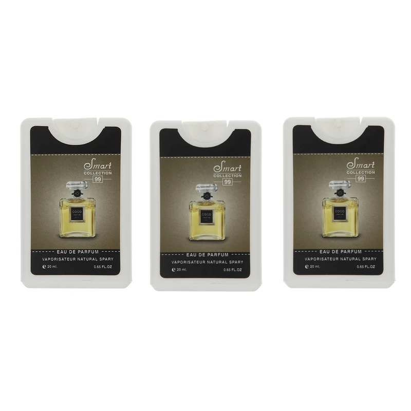 عطر جیبی زنانه اسمارت کالکشن مدل Coco mademoiselle حجم 20 میلی لیتر مجموعه 3 عددی