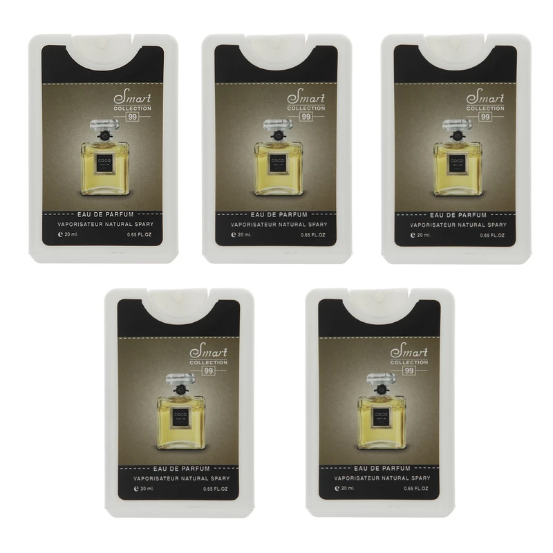 عطر جیبی زنانه اسمارت کالکشن مدل Coco mademoiselle حجم 20 میلی لیتر مجموعه 5 عددی