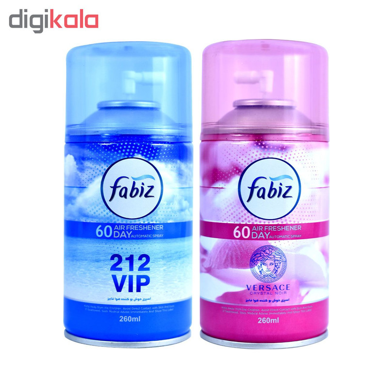 اسپری خوشبو کننده هوا فابیز مدل 52AL مجموعه 2 عددی