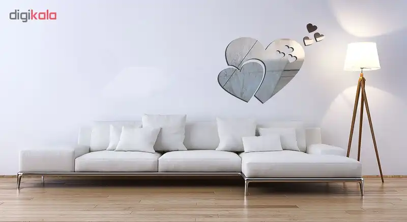 آیینه طرح قلب کد E01