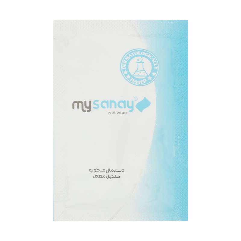 دستمال مرطوب مای سانای مدل 1814 بسته 50 عددی