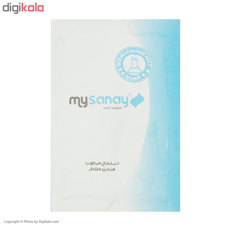 دستمال مرطوب مای سانای مدل 1814 بسته 50 عددی