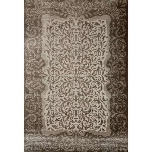 فرش ماشینی ساوین کد 7401 زمینه نقره ای