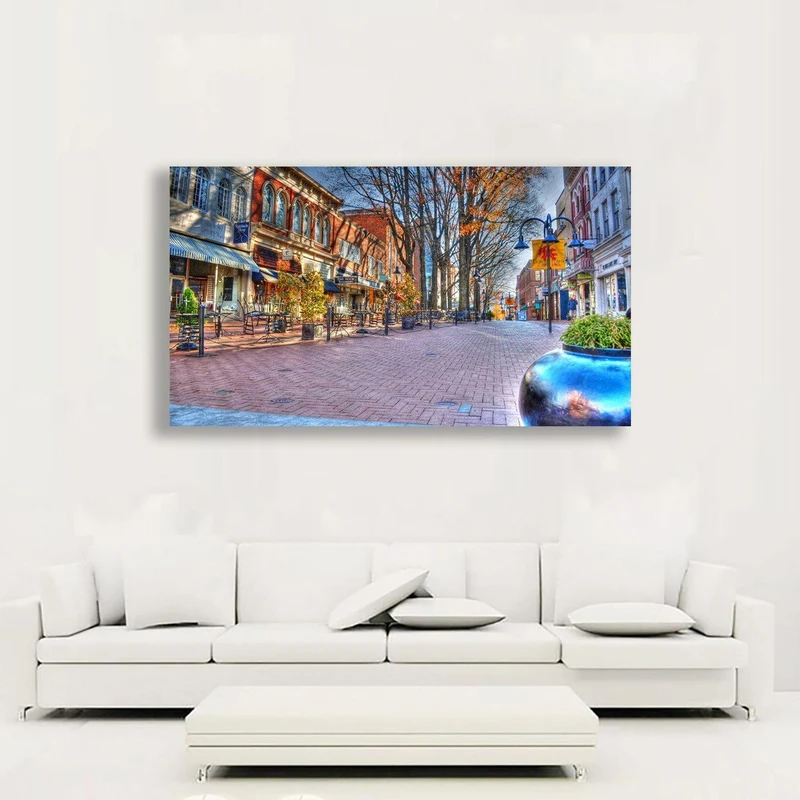 تابلو شاسی طرح نقاشی شهر کد ۵۴۳۱