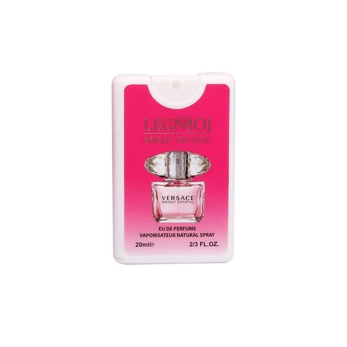 عطر جیبی زنانه لغموژ مدل Versace Bright Crystal حجم 20 میلی لیتر