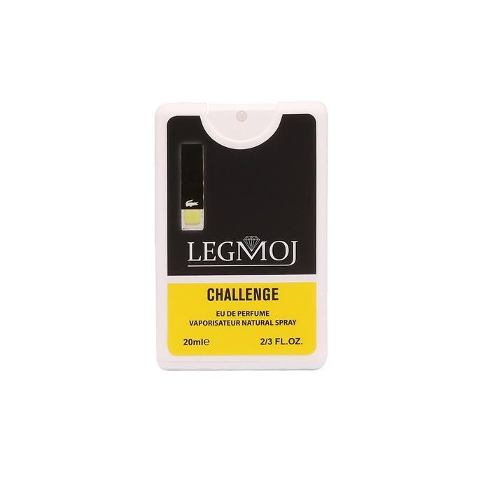 عطر جیبی مردانه لغموژ مدل Lacoste Challenge حجم 20 میلی لیتر