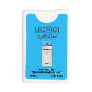 عطر جیبی زنانه لغموژ مدل Dolce & Gabbana Light Blue حجم 20 میلی لیتر
