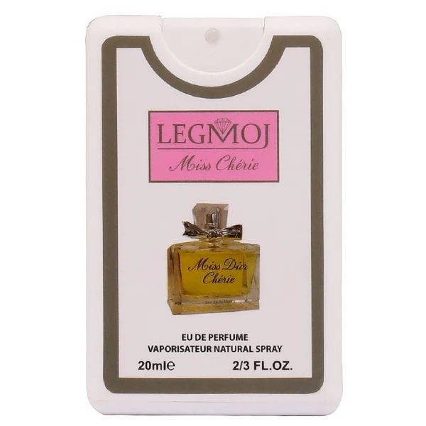 عطر جیبی زنانه لغموژ مدل Miss Dior Cherie حجم 20 میلی لیتر