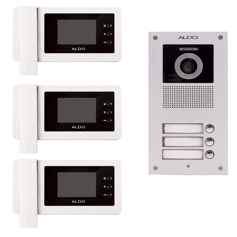 درب باز کن تصویری آلدو مدل 414 مجموعه 4 عددی درب باز کن تصویری آلدو مدل 414 مجموعه 4 عددی