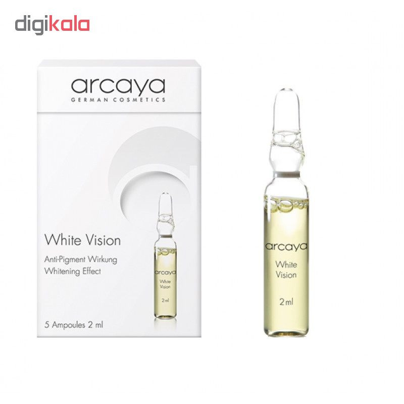 سرم پوست آرکایا مدل وایت ویژن حجم 2 میلی لیتر بسته 5 عددی