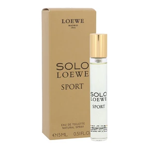 عطر جیبی مردانه لووه مدل Solo Loewe Sport حجم 15 میلی لیتر
