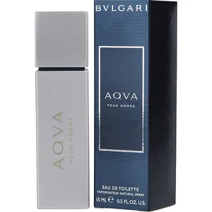 عطر جیبی مردانه بولگاری مدل Aqva Pour Homme حجم 15 میلی لیتر
