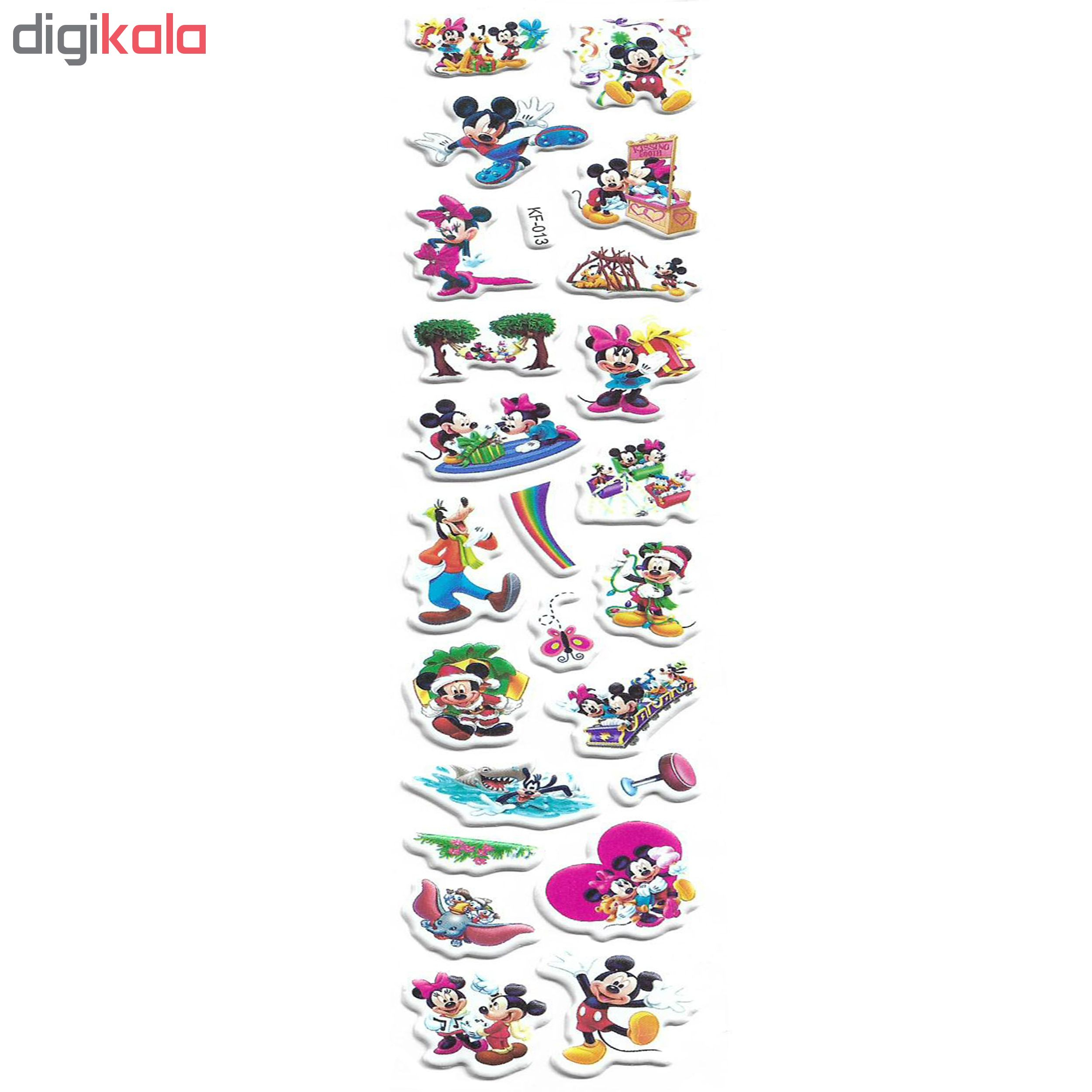 استیکر کودک طرح میکی موس مدل K013