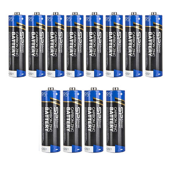 باتری قلمی سیلیکون پاور مدل Carbon Zin بسته 12 عددی