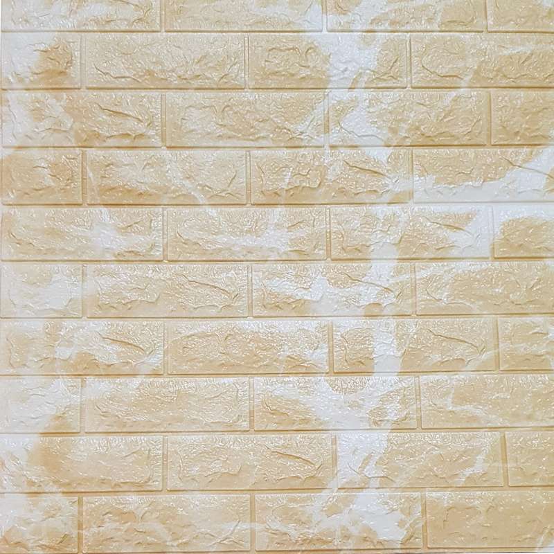 دیوارپوش طرح آجر کد 801 بسته 4 عددی