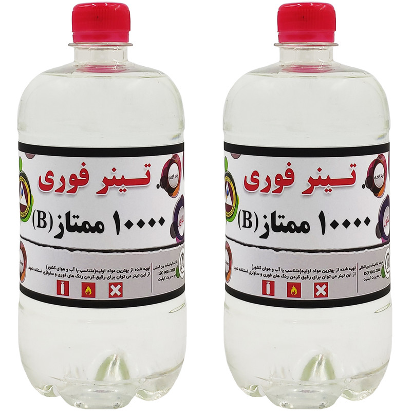 تینر الکاور مدل 10000B حجم 1 لیتر بسته 2 عددی