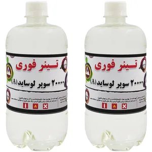 تینر الکاور مدل 20000A حجم 1 لیتر بسته 2 عددی