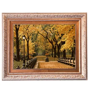 تابلو فرش ماشینی نقش نگار رضوی طرح منظره کد 1744G