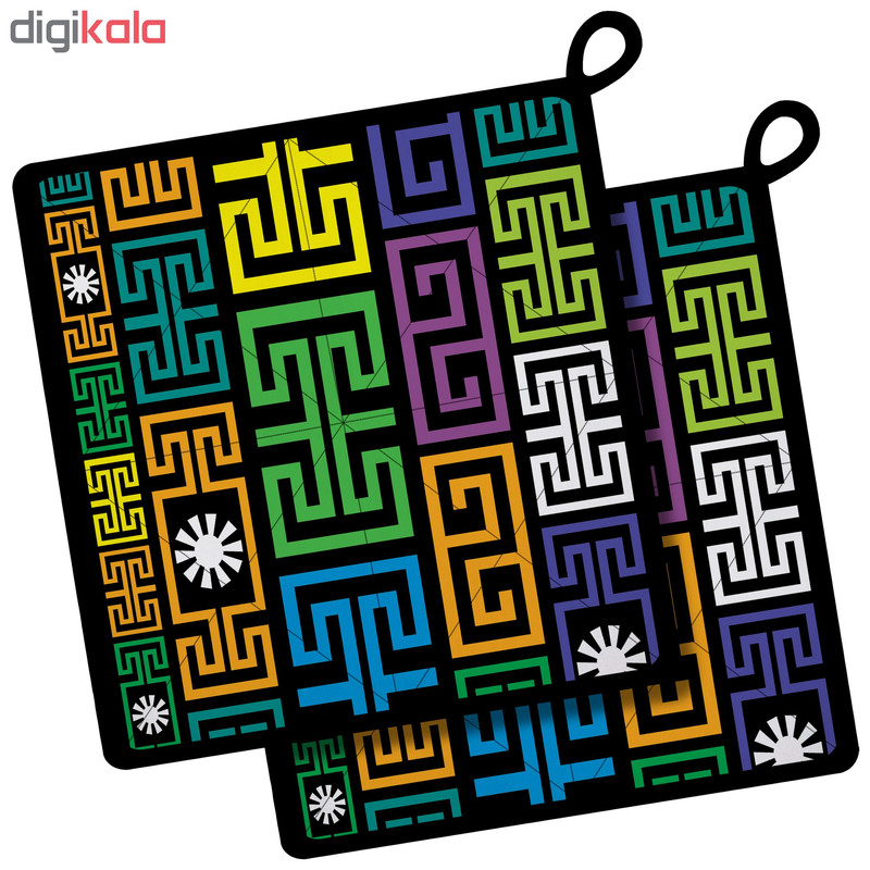 دستگیره آشپزخانه مدل K1-100146 بسته 2 عددی