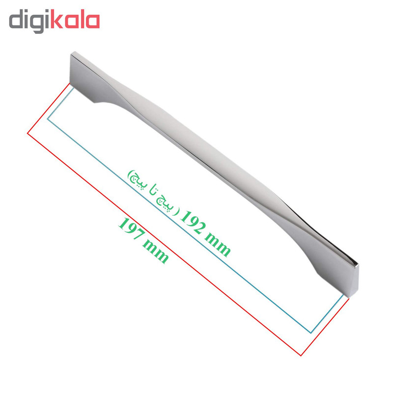 دستگیره کابینت مدل E7-192 بسته 2 عددی دستگیره کابینت مدل E7-192 بسته 2 عددی