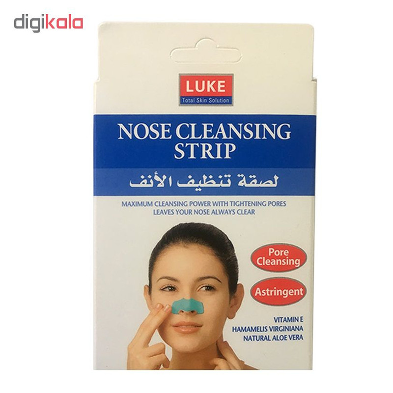 چسب‌ پاک کننده بینی لوک مدل Aloe بسته 6 عددی