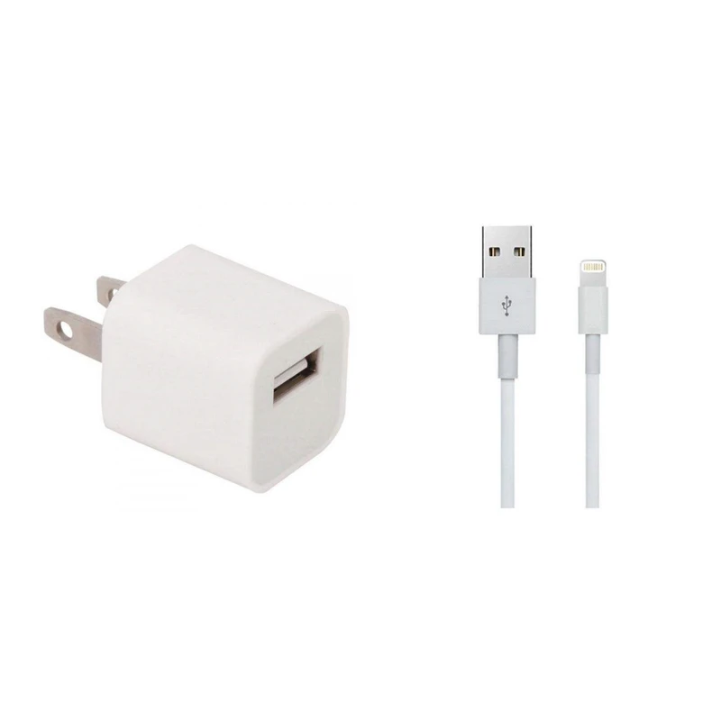 شارژر دیواری مدل A1385-7 به همراه کابل تبدیل  لایتنینگ