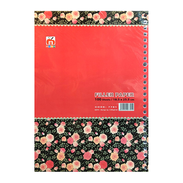 کاغذ کلاسور آلما کد 244 مجموعه 100 عددی