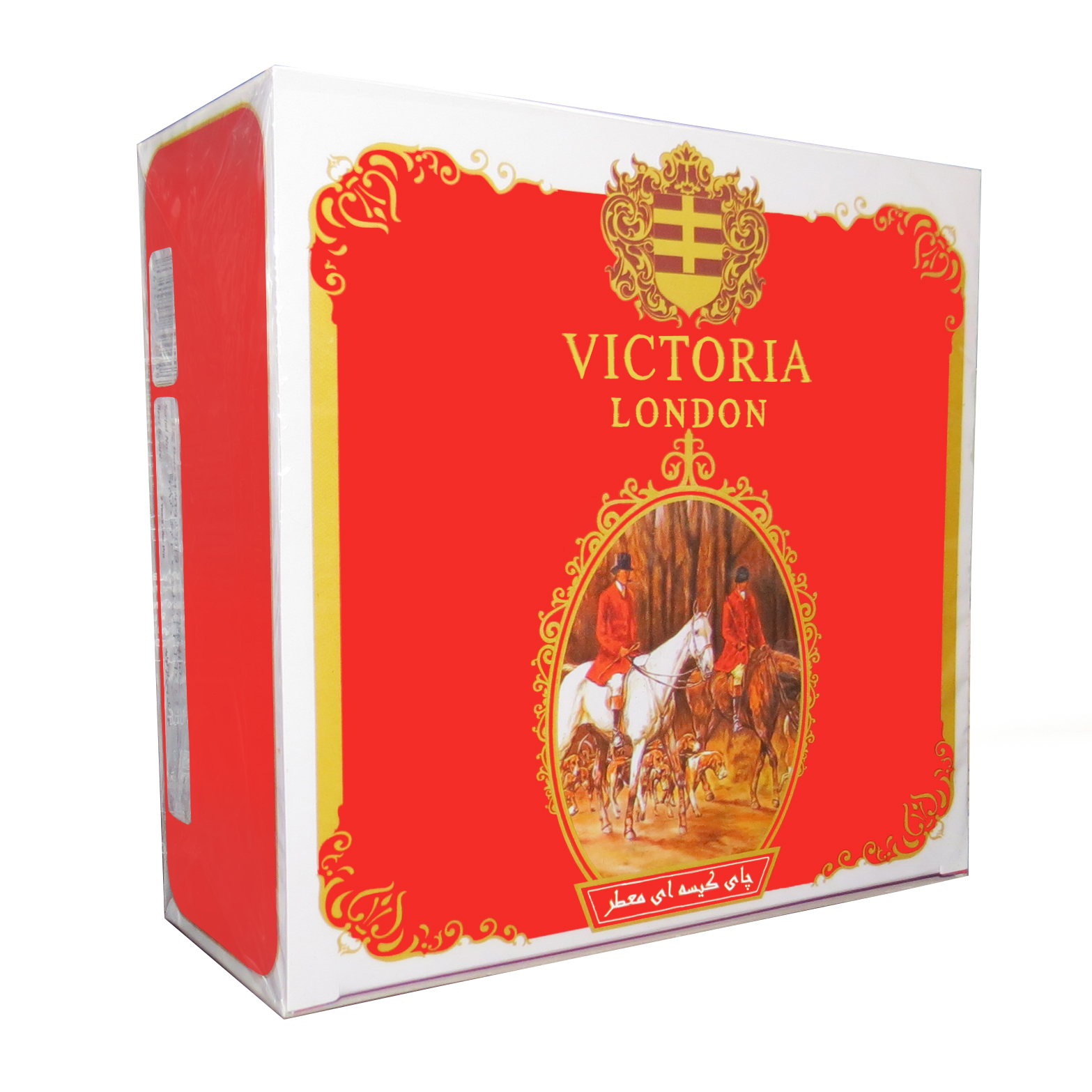 چای کیسه ای عطری برگاموت ویکتوریا بسته 100 عددی