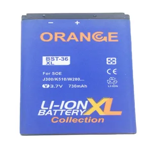 باتری موبایل مدل BST-36 ظرفیت 730 میلی آمپر ساعت مناسب برای گوشی موبایل سونی اریکسون K510i