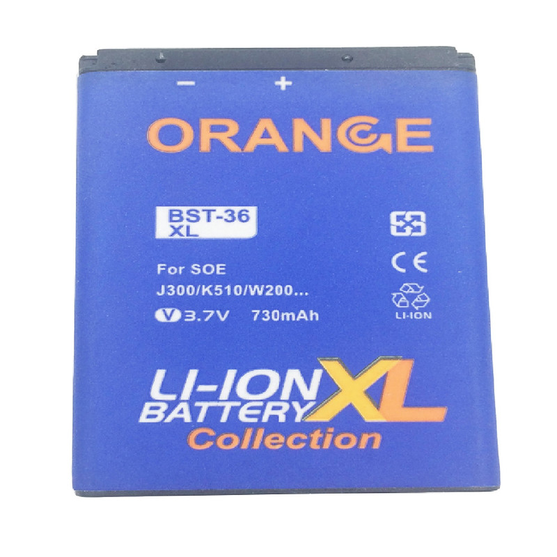باتری موبایل مدل BST-36 ظرفیت 730 میلی آمپر ساعت مناسب برای گوشی موبایل سونی اریکسون K510i