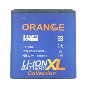 باتری موبایل مدل BST-38 ظرفیت 950 میلی آمپر ساعت مناسب برای گوشی موبایل سونی اریکسون K850i