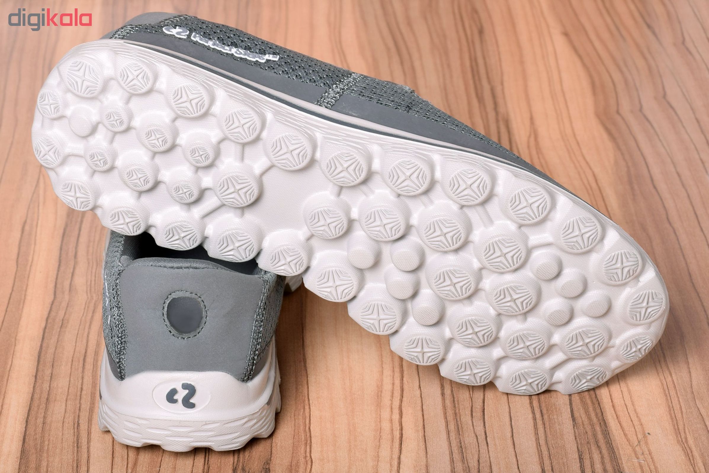 کفش مخصوص پیاده روی مردانه پرفکت استپس مدل اسکای کد GRY-1770