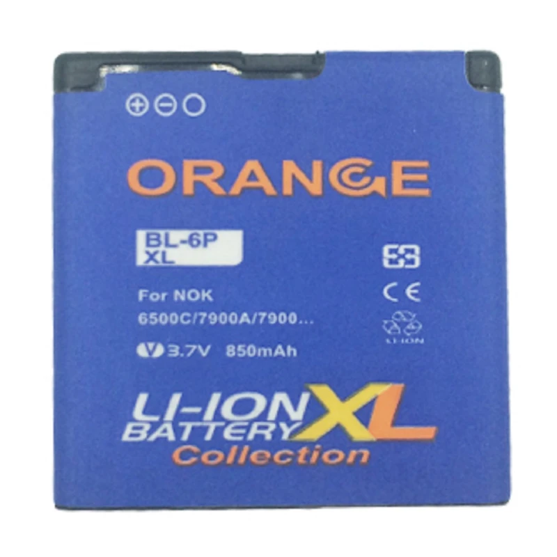 باتری موبایل مدل BL-6P با ظرفیت 850میلی آمپر ساعت مناسب برای گوشی موبایل نوکیا 7900A