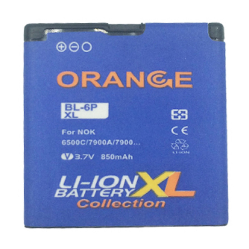 باتری موبایل مدل BL-6P با ظرفیت 850میلی آمپر ساعت مناسب برای گوشی موبایل نوکیا 7900A