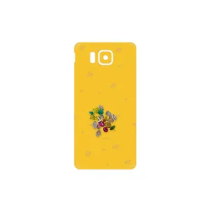 MAHOOT Nostalgic whirligig Cover Sticker for Samsung Galaxy Alpha