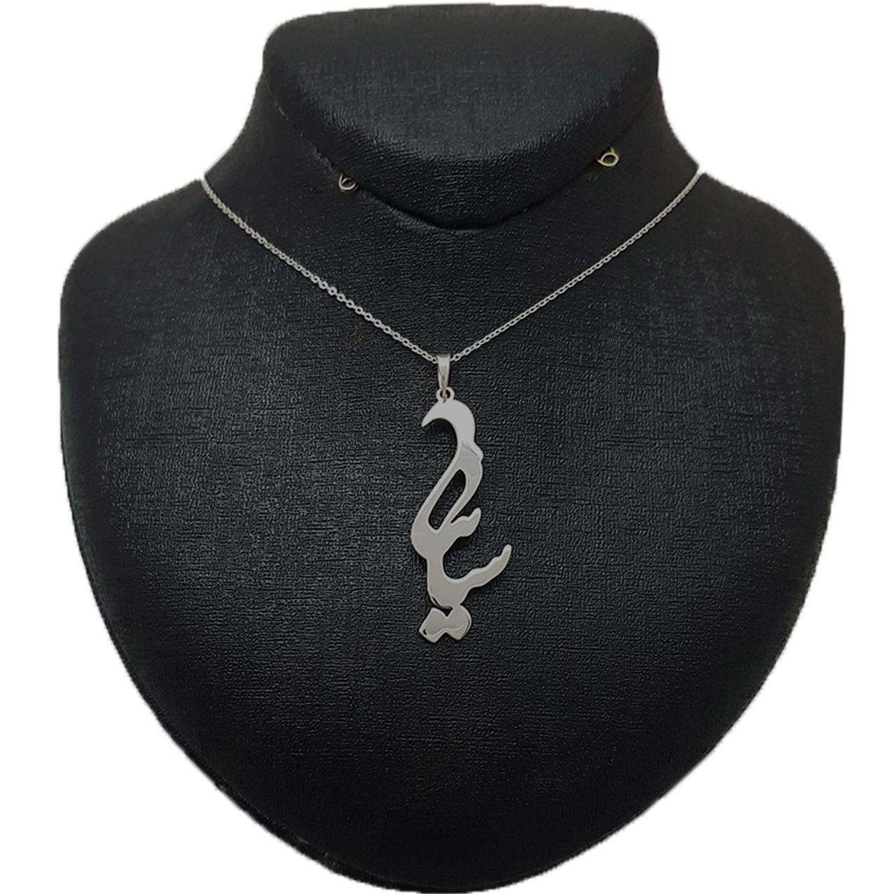 گردنبند نقره زنانه ترمه 1 طرح ساینا کد A30 - - 1