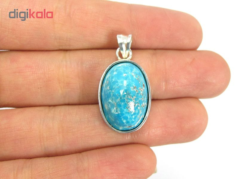 آویز گردنبند نقره زنانه کد 9034 آویز گردنبند نقره زنانه کد 9034