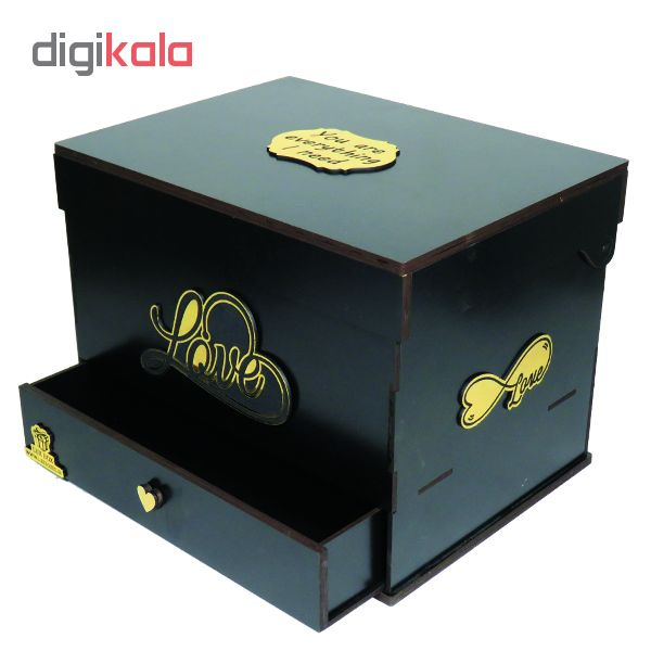 جعبه هدیه لوکس باکس مدل عشق کد LB260