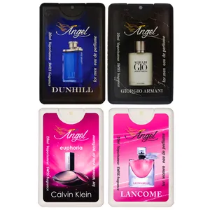 عطر جیبی انجل کرفت مدل WM1 حجم 20 میلی لیتر مجموعه 4 عددی