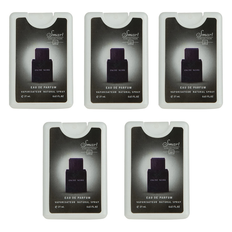 عطر جیبی مردانه اسمارت کالکشن مدل Encre Noire حجم 20 میلی لیتر مجموعه 5 عددی