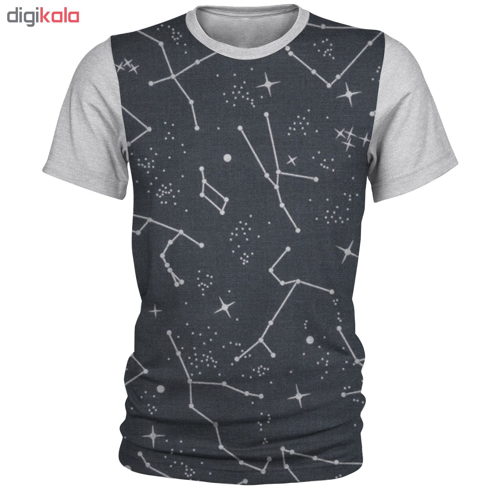 تی شرت آستین کوتاه مردانه طرح Space مدل AL7