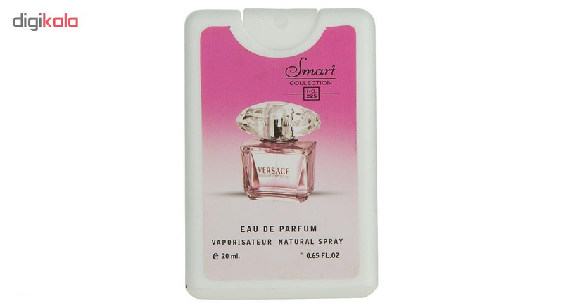عطر جیبی زنانه اسمارت کالکشن مدل Versace حجم 20 میلی لیتر مجموعه 5 عددی